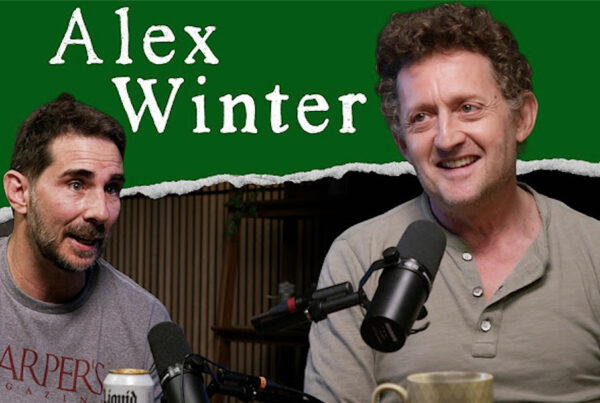 Alex Winter and AJ Daulerio