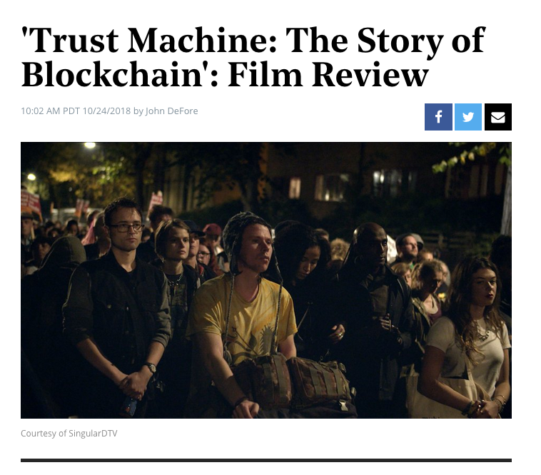 Траст машина история блокчейна. The Trust Machine.